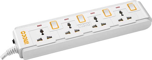 HES03041V 4 WAYS EXTENSION SOCKETS