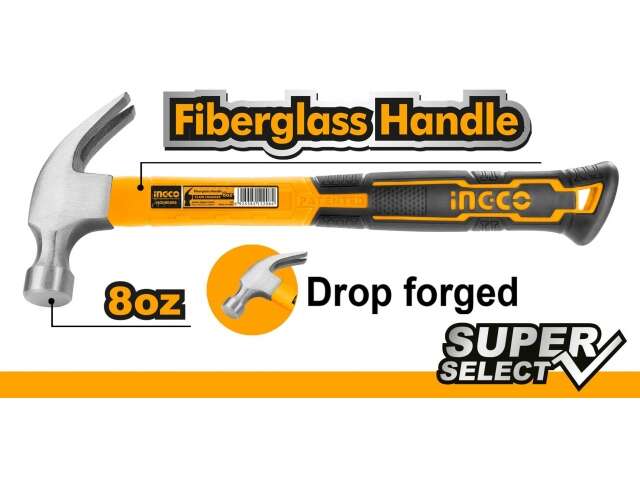 HCHS8008 CLAW HAMMER - 8oz