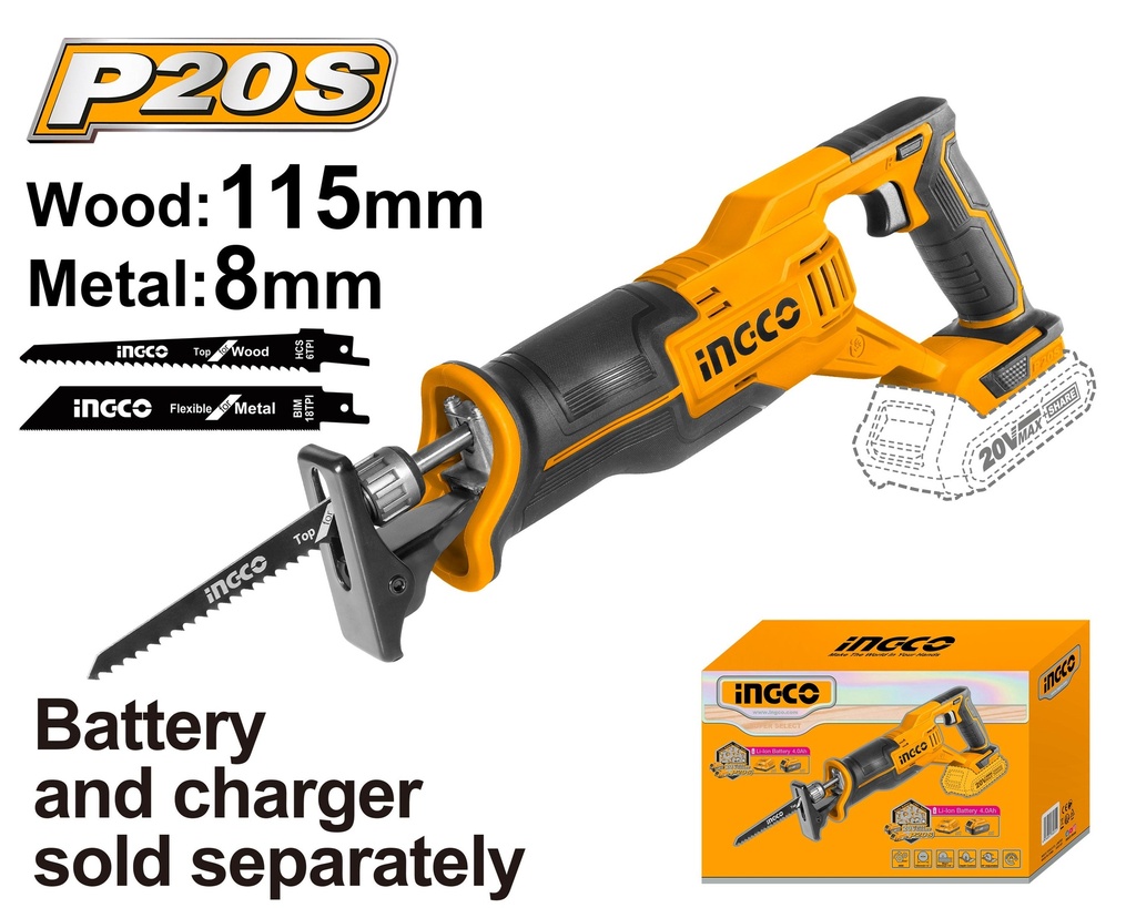 CRSLI1152 CORDLESS RECIPROCATING SAW