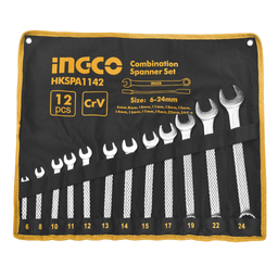 [HKSPA1142] HKSPA1142 12 PCS COMBINATION SPANNER SET (6-24MM)