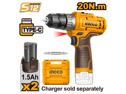[CDLI12202] CDLI12202 12V LI-ION CORDLESS DRILL 20Nm