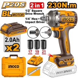 [CIWLI20236] CIWLI20236 CORDLESS IMPACT DRIVER & WRENCH