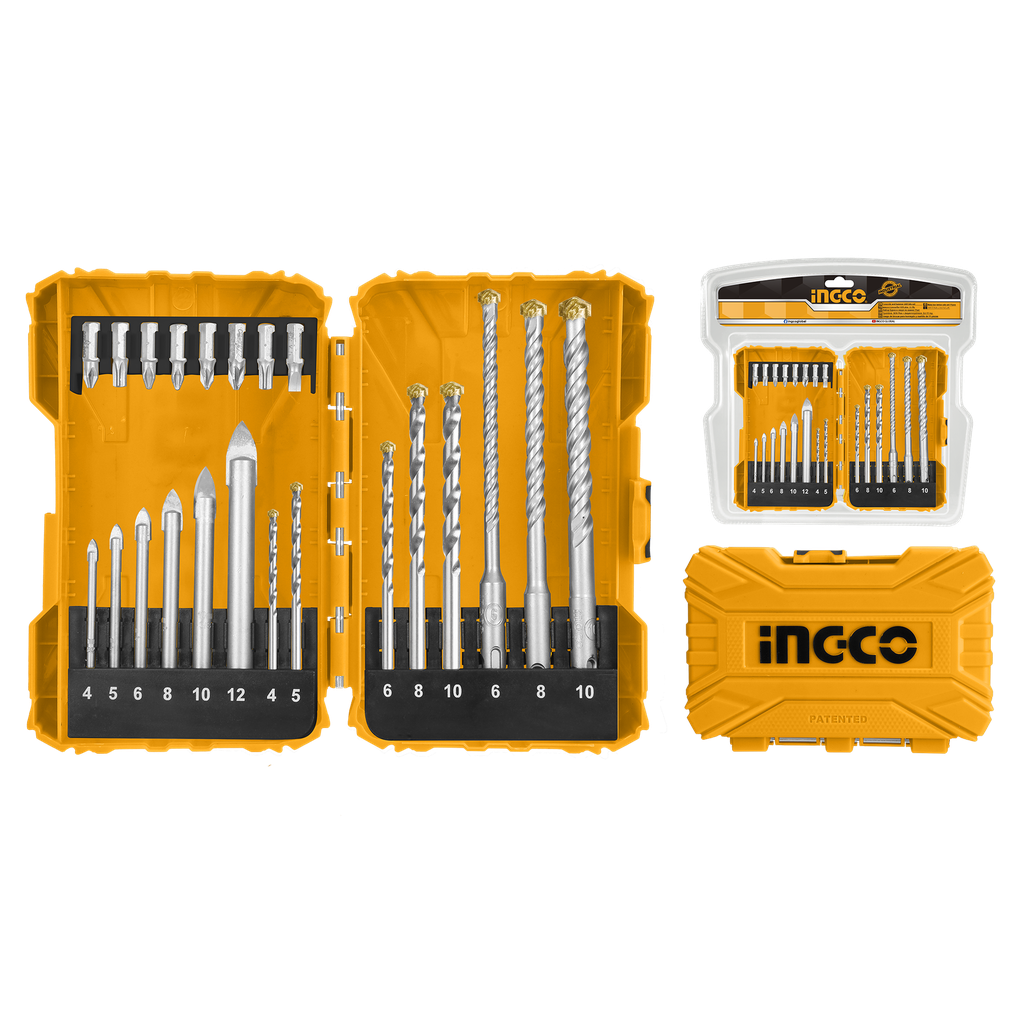 AKDL12201 22pcs DRILL BITS AND SCREWDRIVER BITS SET