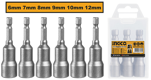 AMN65061 6PCS  MAGNETIC NUT SET