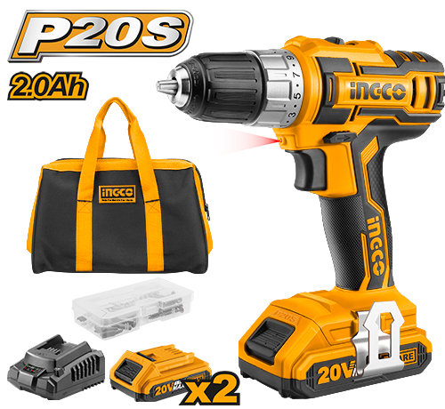 CDLI2002 20V LI-ION CORDLESS DRILL 45Nm