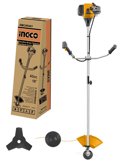 GBC45441 GASOLINE GRASS TRIMMER & BUSH CUTTER 43CC