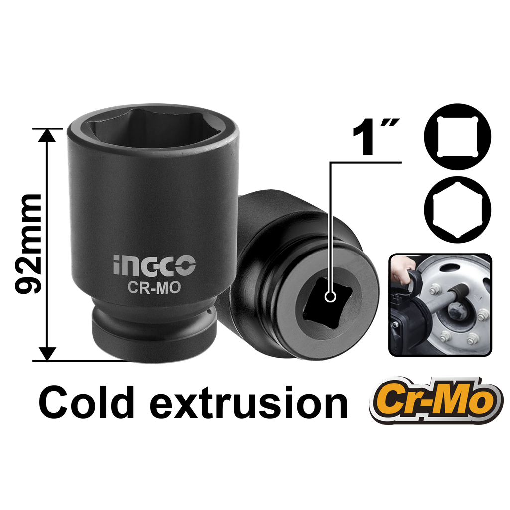 HHIS0134L 1" DR.IMPACT SOCKET 34MM