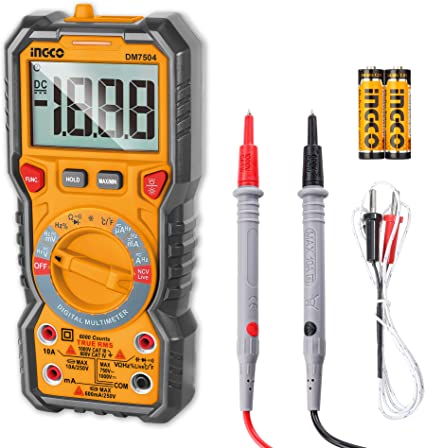 DM7504 AUTORANGE MULTIMETER 6000 COUNTS