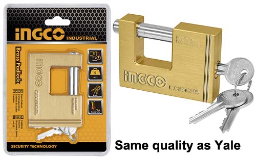 DBBPL0702 HEAVY DUTY BRASS BLOCK PADLOCKS 70MM