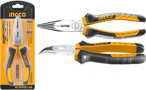 HBNP08160 BENT NOSE PLIERS 6"