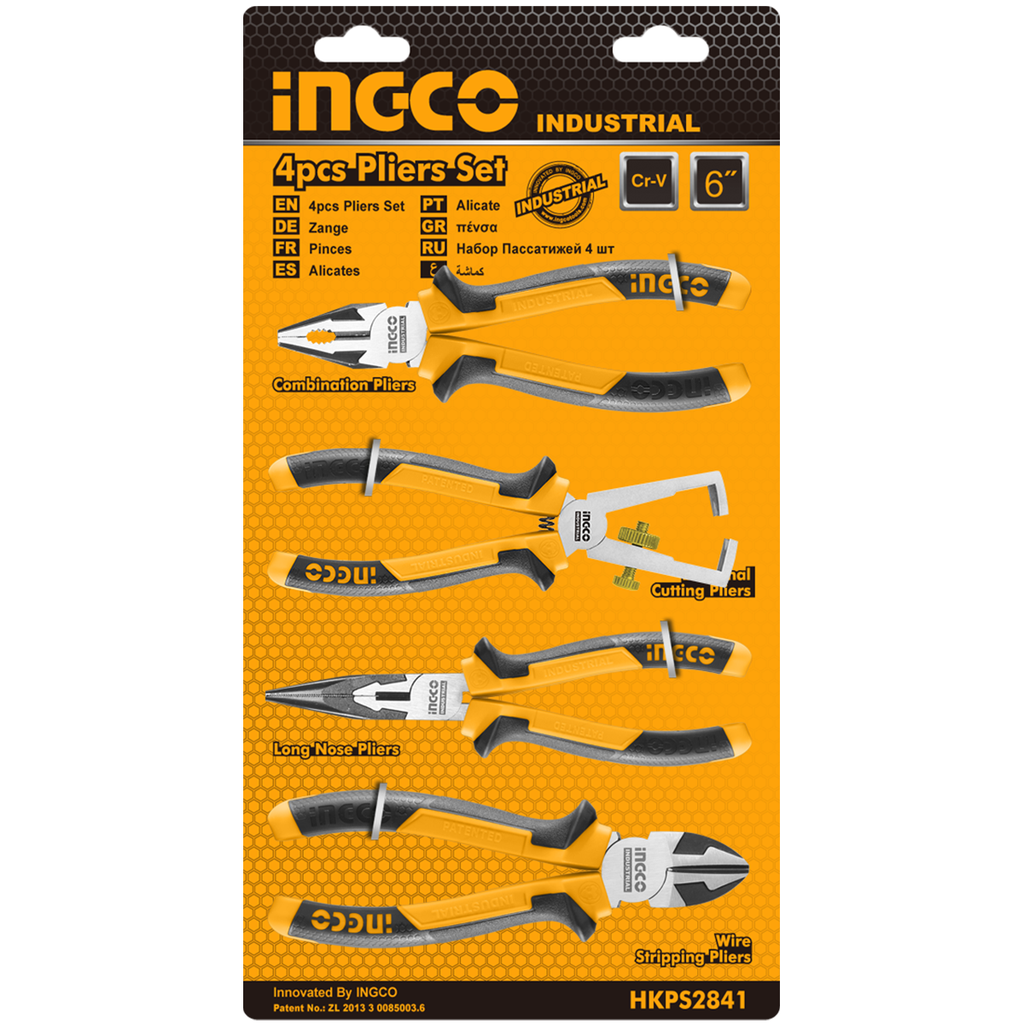 HKPS2841  4PCS PLIERS SET