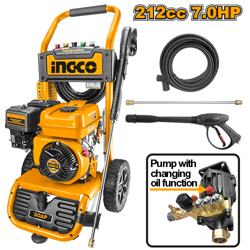 GHPW2103 GASOLINE PRESSURE WASHER 7HP