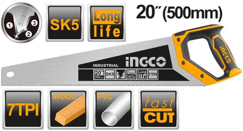 HHAS28500 HAND SAW 20"/500MM