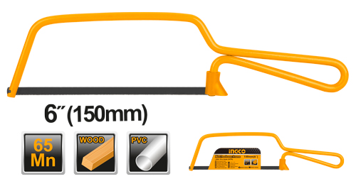 MHHF1501 MINI HACKSAW FRAME 6"