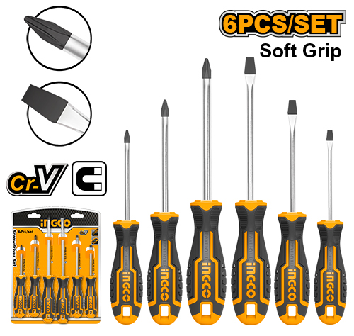 HKSD0628 6PCS  SCREWDRIVER SET