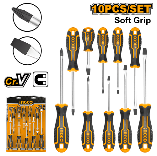 HKSD1028 10 PCS SCREWDRIVER SET