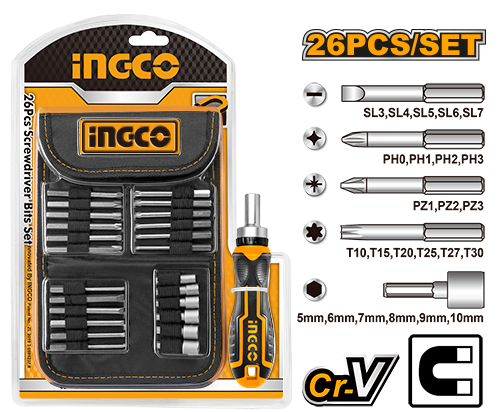 HKSDB0268 26 PCS SCREWDRIVER BIT SET