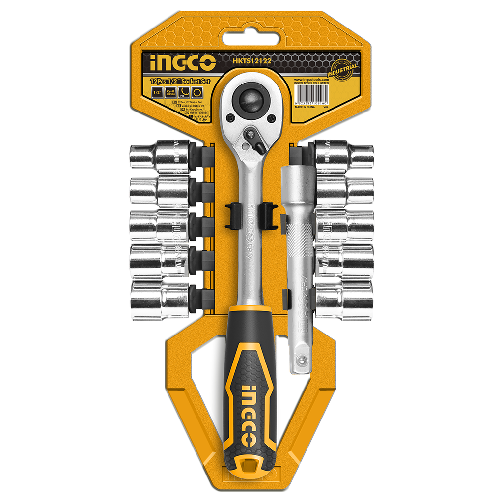 HKTS12122 12 PCS SOCKET SET 1/2"
