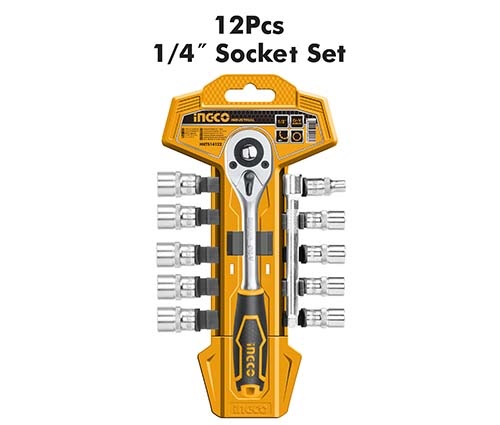 HKTS14122 12Pcs 1/4" SOCKET SET