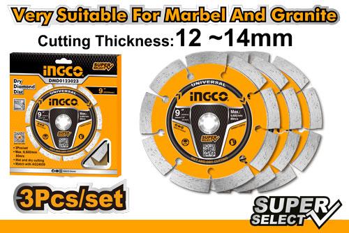 DMD0123023 DRY DIAMOND DISC 9"