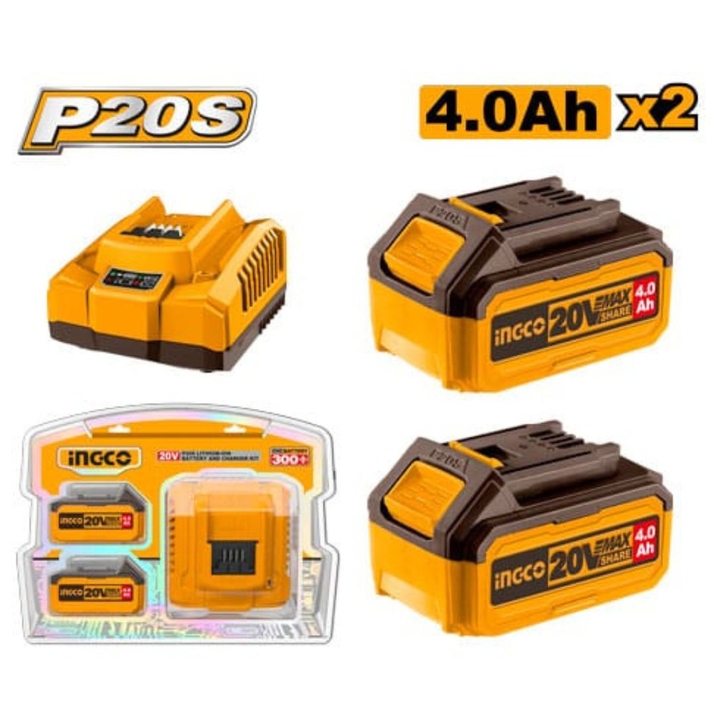 FBCPK1424 20V LI-ION BATTERY AND CHARGER KIT 4.0Ah