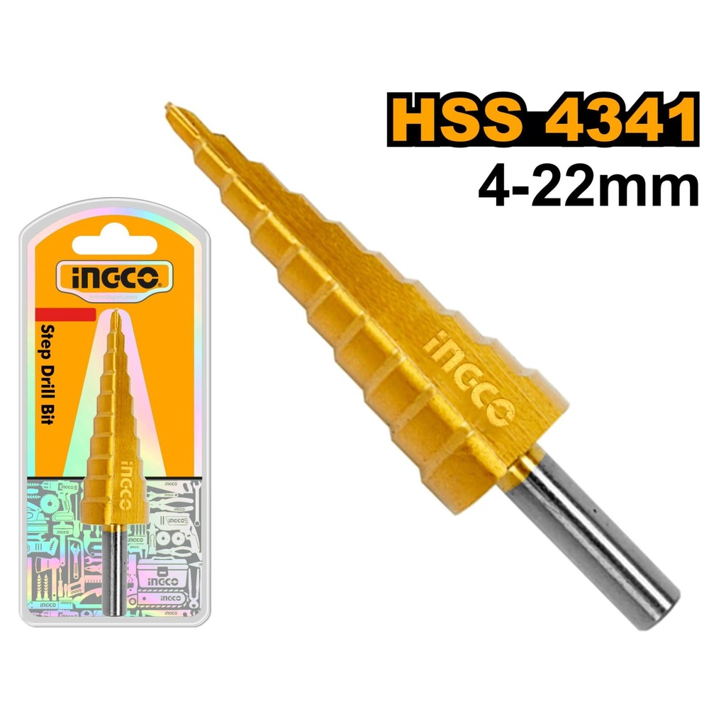 AKSDS42203 STEP DRILL BITS 4-22MM