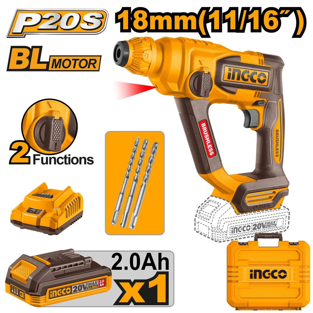 CRHLI201881 LITHIUM-ION ROTARY HAMMER 20V
