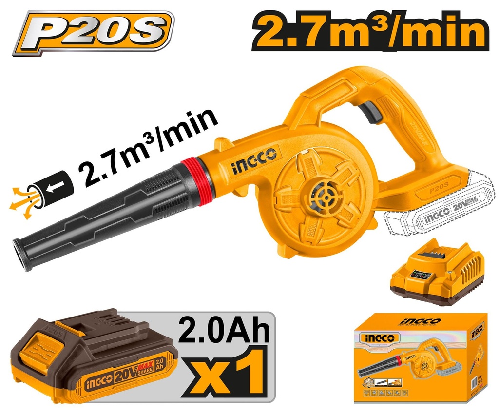 CABLI200281 LITHIUM-ION BLOWER 20V