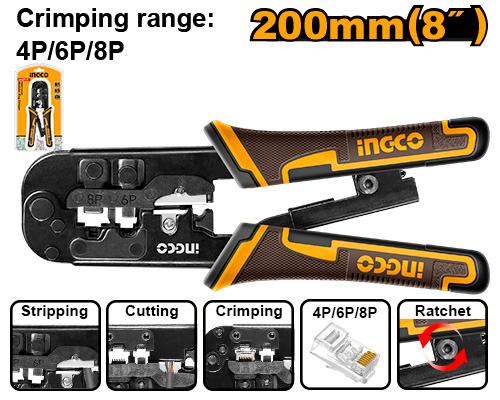 HMPCN2468R MODULAR PLUG CRIMPER