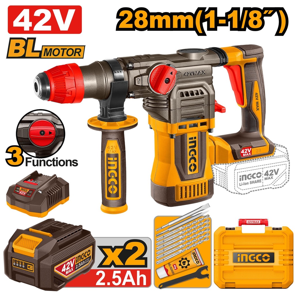 CRHLI422882 CORDLESS ROTARY HAMMER