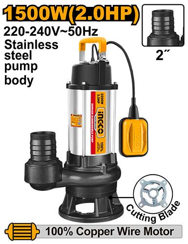 SPDB150068 SEWAGE SUBMERSIBLE PUMP