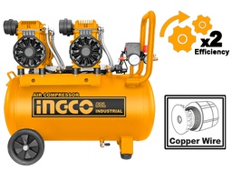 [ACS224501-8] ACS224501-8 SILENT & OIL FREE AIR COMPRESSOR 50L
