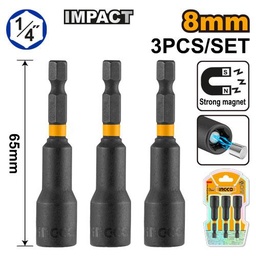 [AMN0831] AMN0831 3PCS MAGNETIC NUT SET 8MM