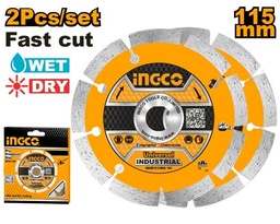 [DMD0111523] DMD0111523 2 PCS DRY DIAMOND DISC 4.5"