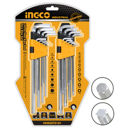 [HHKSET0181] HHKSET0181 18PCS HEX & TORX KEY SET