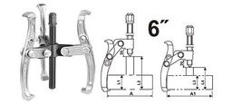 [HGP08036] HGP08036 3 JAWS GEAR PULLER 6"