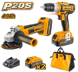 [CKLI2009] CKLI2009 20V LI-ION CORDLESS 2PCS COMBO KIT 20V