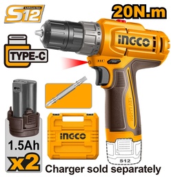 [CDLI12206] CDLI12206 LITHIUM-ION CORDLESS DRILL 12V