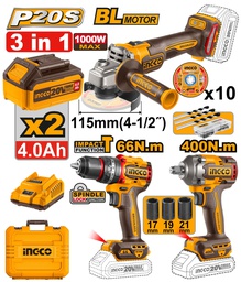 [COSLI241291] COSLI241291 CORDLESS 3PCS COMBO KIT